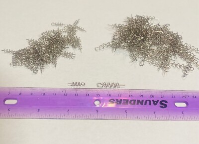 25 pk Centering Pin Spring Twist Lock Screw Latch Swimbait Hook USA Shipping