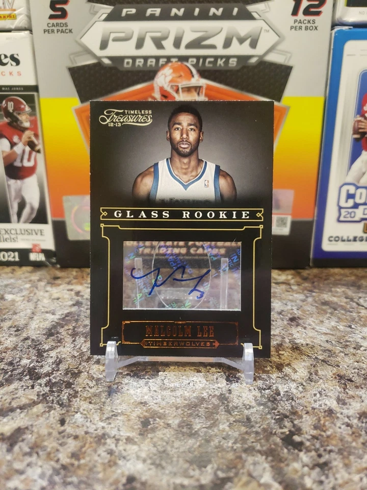 🔥MALCOLM LEE RARE ROOKIE ON CARD AUTO /499 TIMBERWOLVES UCLA BRUINS 76ERS🔥 - Image 2 of 3