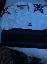 VINTAGE Dallas Cowboys Polo Style Shirt NFL Apex One