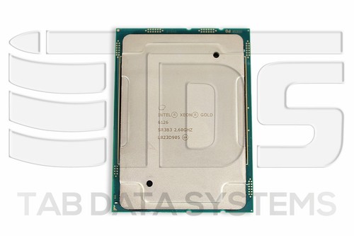 Intel Xeon Gold 6126 12x Core 2.60GHz 19.25MB SR3B3 125W 8Y11Y 08Y11Y