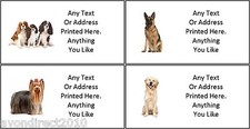 SMALL PERSONALISED DOG ADDRESS MAILING CRAFT LABELS