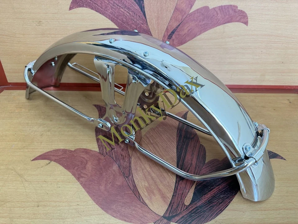 Su T500 Titan New Mud Guards 53110-15000 Rep. 1970-1975 Suzuki T500 Front Fender - Imagem 4 de 4