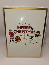 Pop Up Merry Christmas  Greeting Card  #9