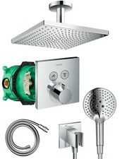 Hansgrohe Duscharmatur Unterputz Shower Select Raindance Duschsystem Regendusche
