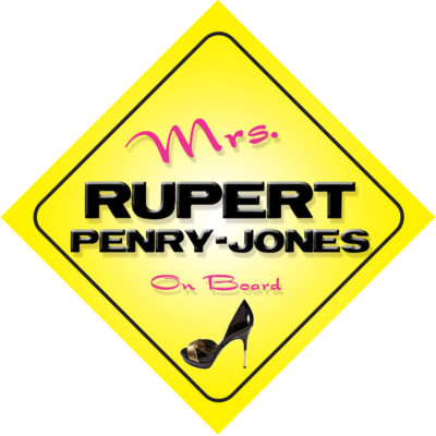 Mrs Rupert Penry Jones Autoschild Adam Carter Spooks