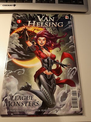 US ZENESCOPE Van Helsing vs. the League of Monsters (2020) #1 COVER  by J. Royle