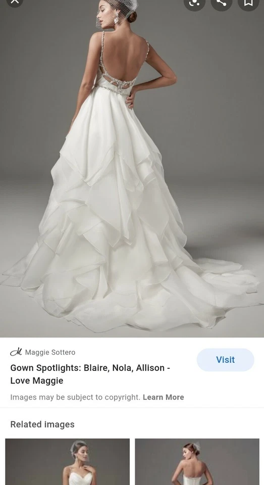 Vestido de novia Sottero & Midgley Blaire - Nuevo con etiquetas Foto 2 de 4