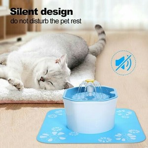Détails Sur Fontaine A Eau Pour Chat Silencieuse Usb