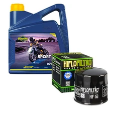 Putoline Sport 4R & Hiflofiltro Oil Filter Fits Ducati Supersport 2018