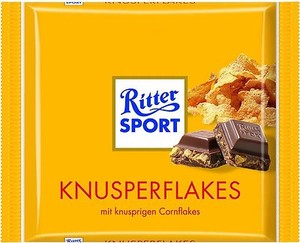Ritter Sport Knusperflakes Cornflakes Schokolade 100 Gramm Ebay