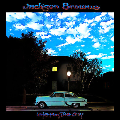 Jackson Browne  Late For The Sky Album Music Album Cover Poster Print 12 x 12