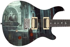 Guitar Skin Axe Wrap Re-skin Elec Bass Reface Alexander the Great Temple 1690