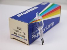 New  SYLVANIA FCR 100W 12V Bi-Pin 7023 Eumig ...