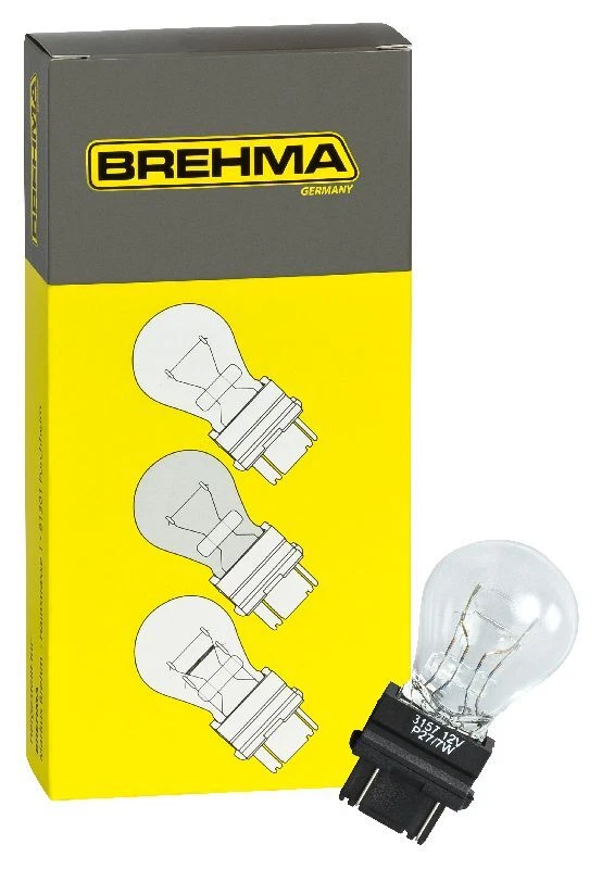 10x BREHMA P27/7W 3157 12V 27/7W W2,5x16q Stopplampe Bremslampe 