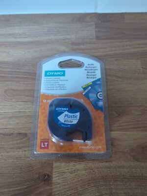 Dymo 91201 LetraTag Kunststoffband - weiß