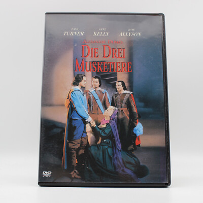DVD | Die drei Musketiere Alexandre Dumas | Disc poliert