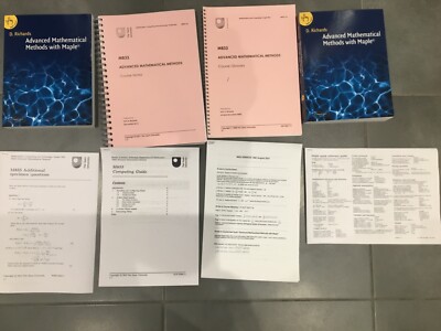 M833 Advanced Mathematical Methods - Open University Master Mathematics Module
