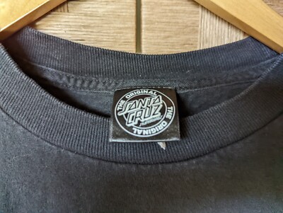 VINTAGE SANTA CRUZ SCREAMING HAND SPEED WHEELS SKATE M L NHS