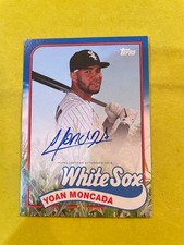 2020 Topps Archives 1989 Topps Corn Field Autograph Auto Yoan Moncada White Sox