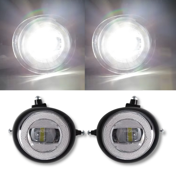 Mazda 6 Front Nebelscheinwerfer Set LED Weiß 12-15 Lampen Paar Links Rechts-image