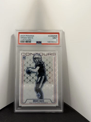 Drake Maye 2024 Phoenix #CONDEM Rookie Contours PSA 9