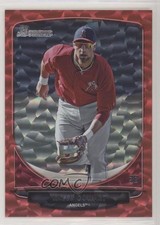 2013 Bowman Draft Top Prospects Red Ice 25/25 Kaleb Cowart #TP-19 0b2