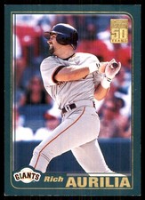 Rich Aurilia 2001 Topps #598 Giants MLB READ FREE SHIPPING AutographDen