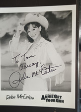 Reba McEntire Signed Annie Get Your Gun 8 x 10
