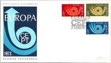 Greece FDC 1973 EUROPA CEPT - Athens - J20421