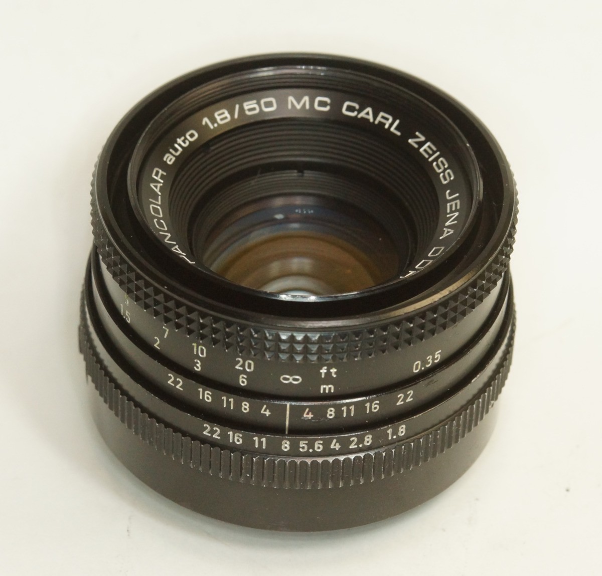 German-made Carl Zeiss Jena Pancolar auto 1.8/ MC M42 86N