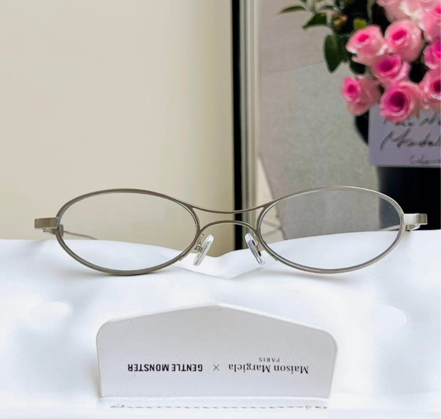 Gentle Monster Maison Margiela MM220 A020 Eyeglasses Silver/Clear
