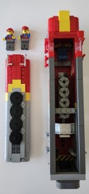 LEGO Santa Fe Super Chief (10020) 100% Complete Set.  No Box No Instructions