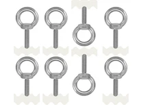 Steel Eyebolt - for Lifting M24 x 3 Thread Size, 48 mm Thread Length