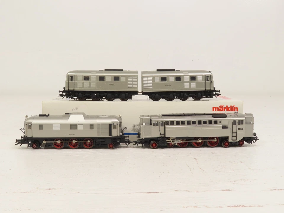 Marklin 34203 HO DRG Diesel Forefathers Locomotive Set LN - Image 2 of 4