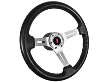 1969-1972 Olds Cutlass 442 Delta 88 14 Black Leather Steering Wheel Kit