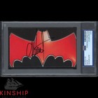 Adam West signed 3x5 Cut PSA DNA Slab Actor Batman Auto C575