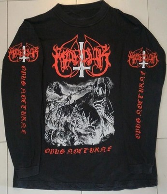 Rare Hot Marduk Band Opus Nocturne Black S to 5XL Longsleeve Shirt ZL237