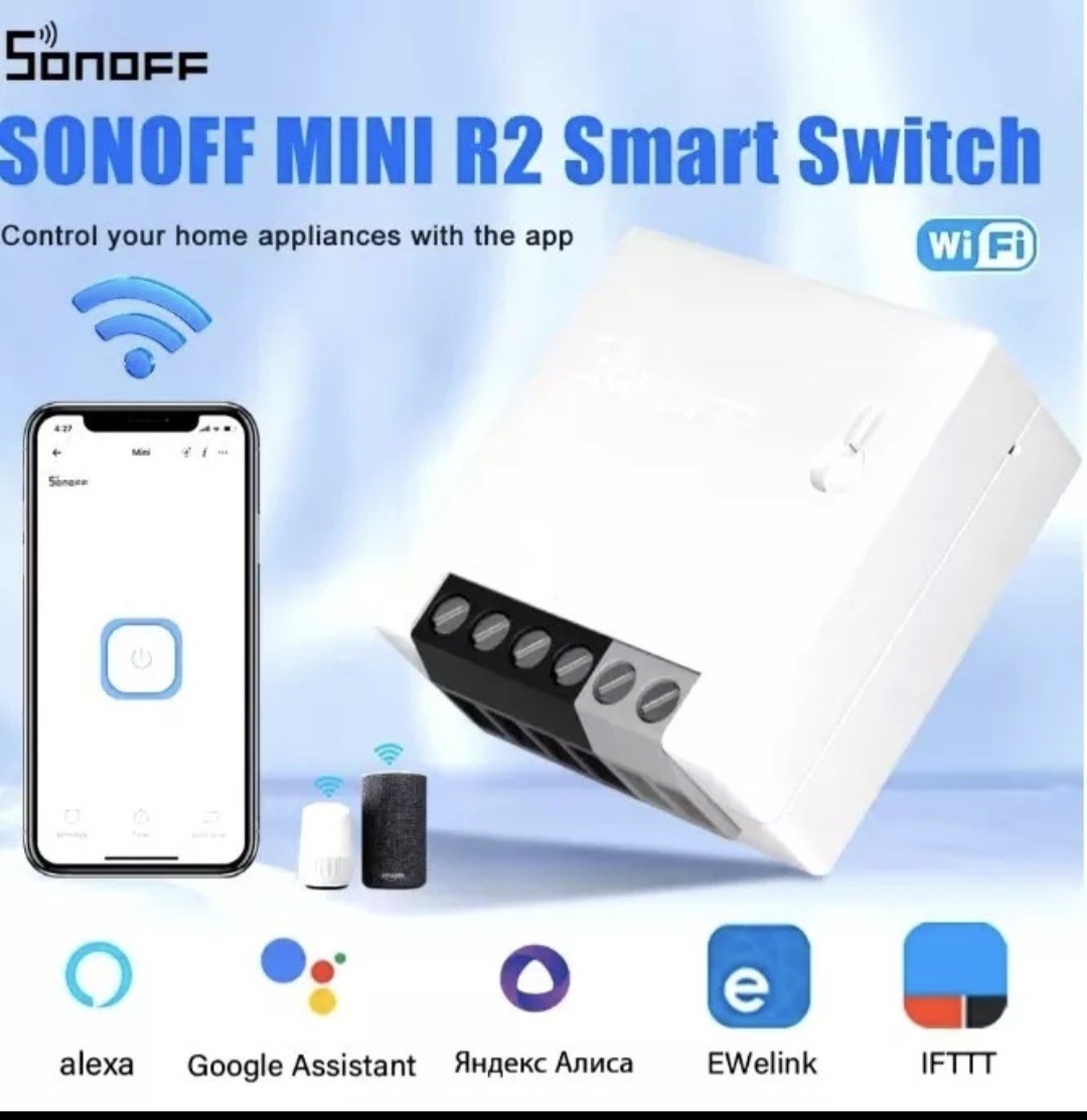 SONOFF Mini R2 Interruttore Smart Interrato - Stock 8 Pezzi Offerta