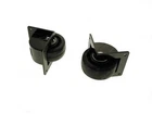 One Pair TCH 3" Recessed Caster- Black - 511-2296854