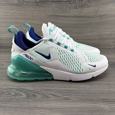 Nike Air Max 270 Size 10 Mens Hyper Jade White Running Shoes