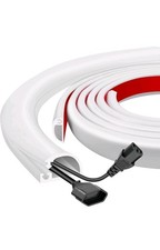 Cord Trunking Cable Hider Free Cutting Easy Installation 3 Meter Accessories