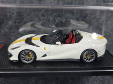 Ferrari BBR 1:43 812 compitizone white Ferrari resin car model