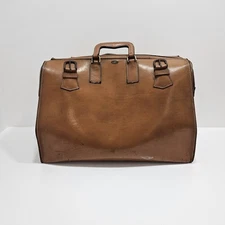 Rare Vintage Zippogrip Top Grain Cowhide Doctor's Bag (Very Damaged)