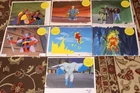 LOT of 7 Vintage X-Men Iron Man Fantastic Four Animation Cels Marvel Comics WOW!