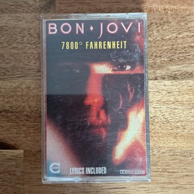 Jon Bon Jovi   7800 Fahrenheit - Vertigo Cassette 80 s 