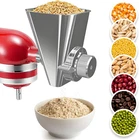 2026 Grain Mill Attachment for Kitchenaid Stand Mixer, All Metal 9 Levels Flour