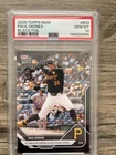 2025 Topps Now Paul Skenes #603 Black Foil /10   PSA GRADE 10