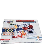 Elenco Snap Circuits Junior SC-100 Electronic Kit Parts 100 Projects STEM Toy