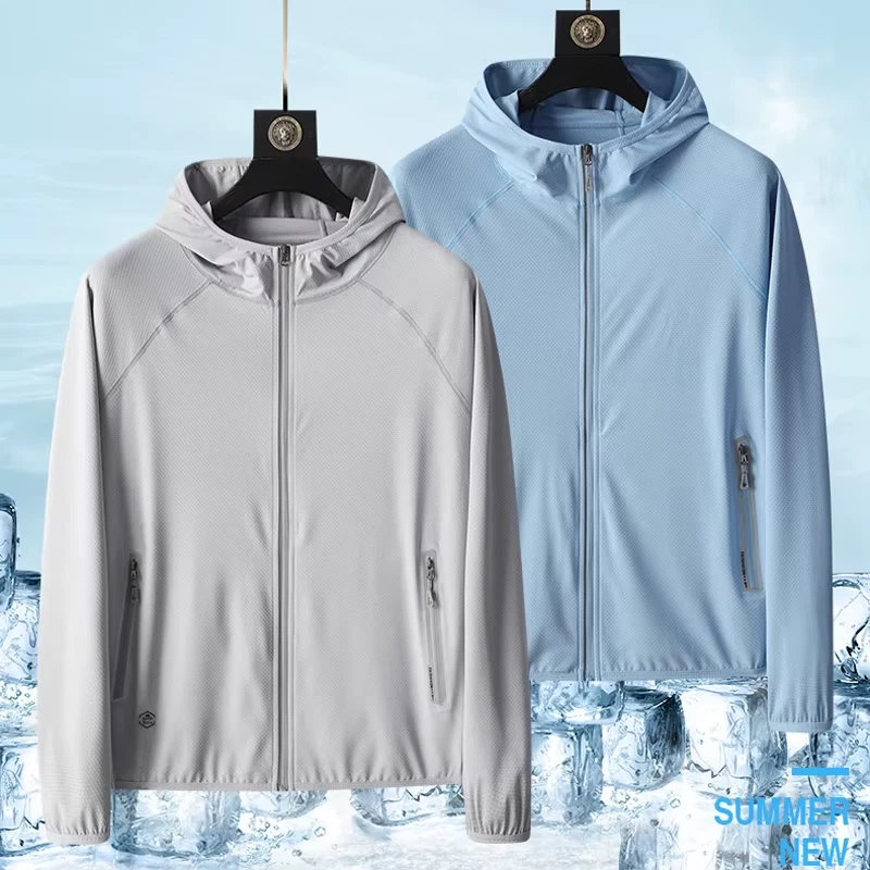 Men's Sun Protection Hooded Lightweight Jacket for Outdoor Fishing Hunting
Opens in a new window or 