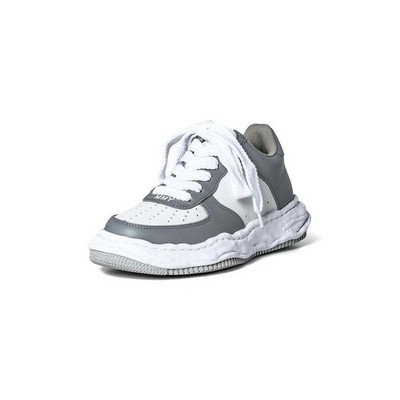 A08FW706 - Grau/Weiß Maison MIHARA YASUHIRO WAYNE Low Original Sohle (Herren)